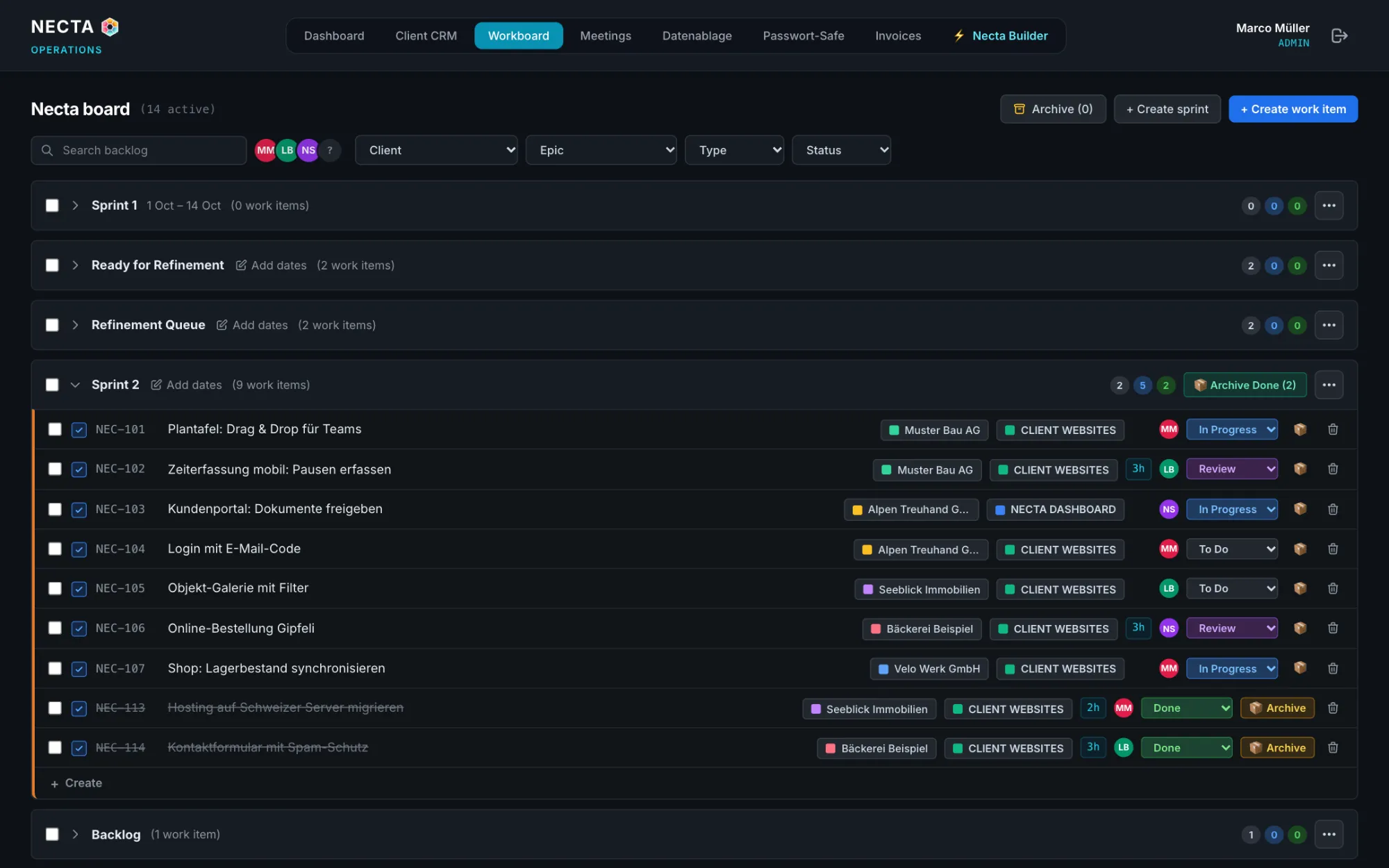 Workboard