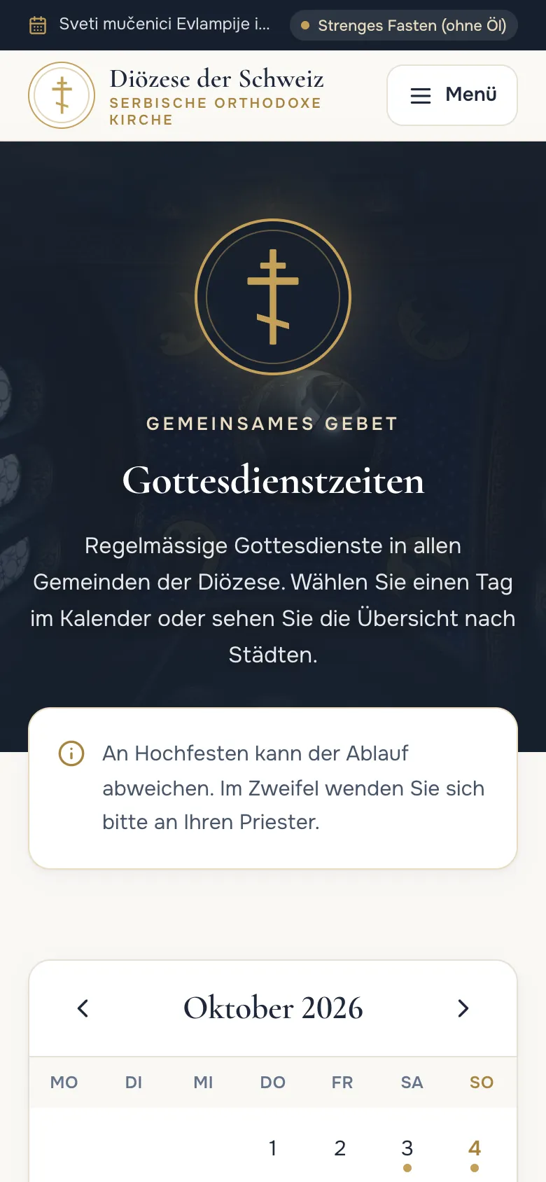Gottesdienste mobil